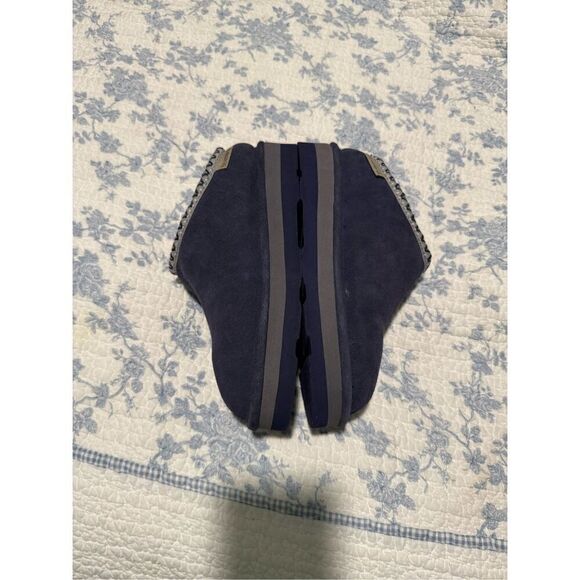 Bearpaw Lucille blue suede mule 7 - Picture 4 of 7